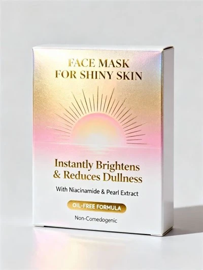 Màscara facial per a una pell brillant